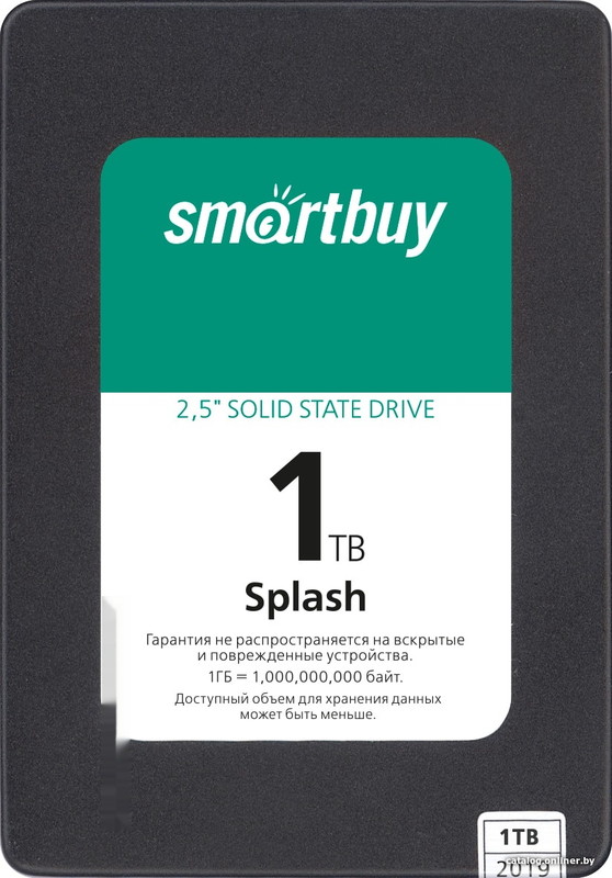 SSD SmartBuy Splash 2019 1TB SBSSD-001TT-MX902-25S3 - фото