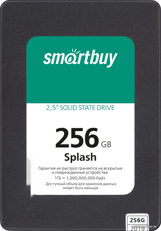 SSD SmartBuy Splash 2019 256GB SBSSD-256GT-MX902-25S3