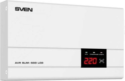 Стабилизатор Sven AVR SLIM-500 LCD - фото