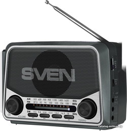 Радиоприемник Sven SRP-525 (черный) - фото