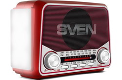Радиоприемник Sven SRP-525 (Red) - фото