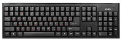 Клавиатура Sven Standard 303 Power Black USB+PS/2 - фото