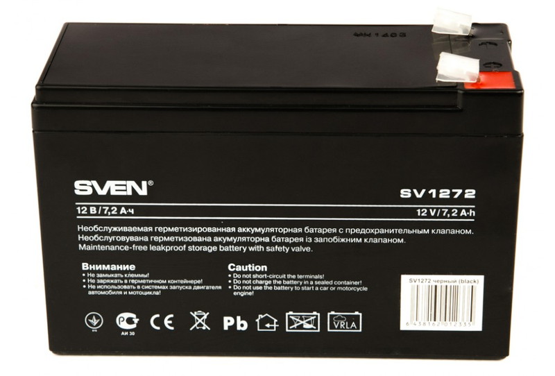 Аккумулятор для ИБП Sven SV1272 - фото