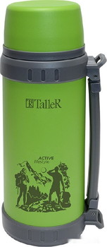Термос Taller TR-2420 1.1л (зеленый) - фото