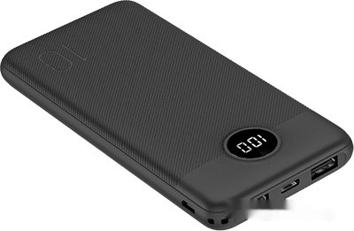 Внешний аккумулятор TFN Razer LCD 10 10000mAh (черный)