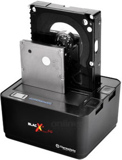 Бокс для жесткого диска Thermaltake BlacX Duet 5G (ST0022E) - фото
