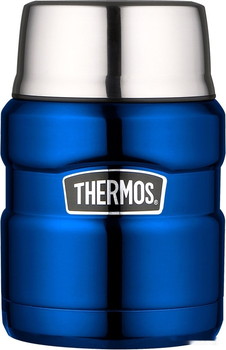 Термос для еды Thermos King-SK-3000BL 0.47л (синий) - фото