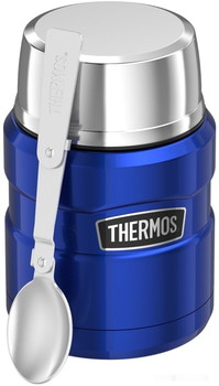 Термос для еды Thermos King-SK-3000BL 0.47л (синий) - фото2