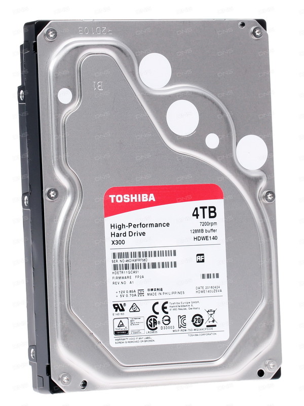 Жесткий диск Toshiba X300 4TB - фото2