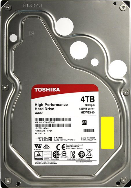 Жесткий диск Toshiba X300 4TB
