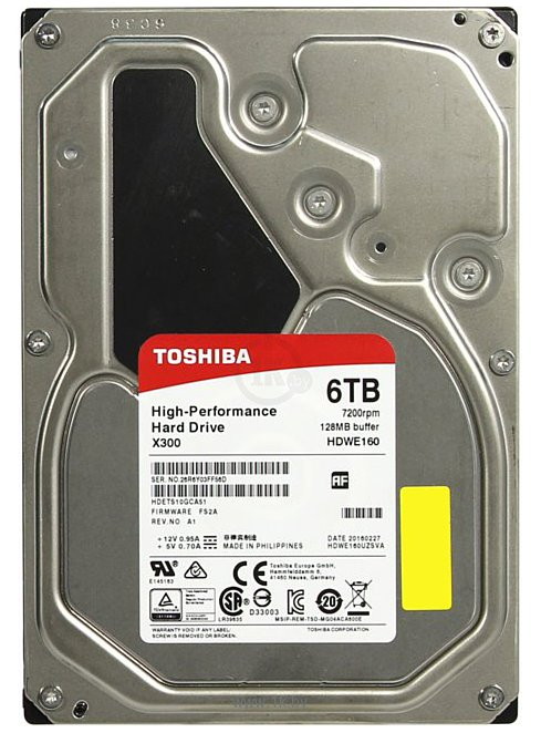 Жесткий диск Toshiba X300 6Tb - фото5
