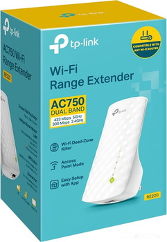 Усилитель Wi-Fi TP-Link RE220 - фото2
