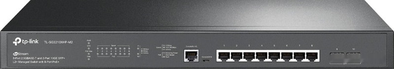 Управляемый коммутатор уровня 2+ TP-Link TL-SG3210XHP-M2