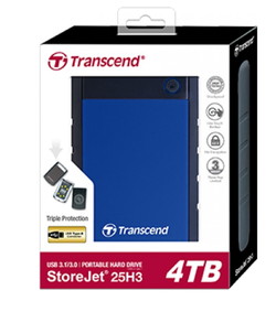 Жесткий диск Transcend StoreJet H3B 4TB - фото2