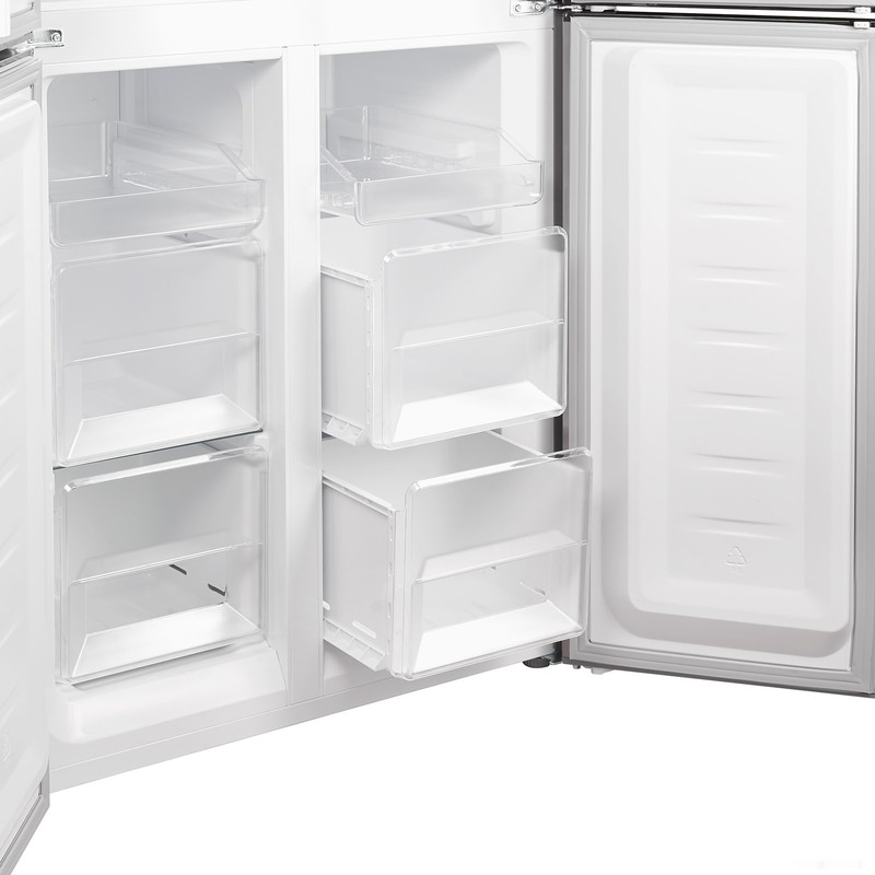 Четырёхдверный холодильник Weissgauff WCD 486 NFW - фото3