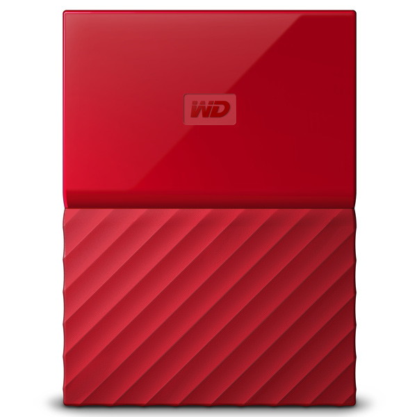 Внешний жёсткий диск Western Digital My Passport 1 TB (Red) - фото