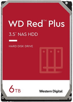 Жесткий диск Western Digital Red Plus 6TB WD60EFZX - фото
