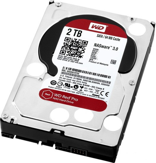 Жесткий диск Western Digital WD Red Pro 2 TB (WD2002FFSX)