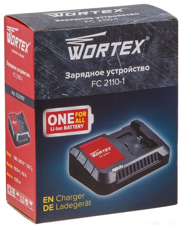 Зарядное устройство Wortex FC 2110-1 ALL1 (18В) - фото4