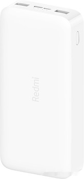 Портативное зарядное устройство Xiaomi Redmi Power Bank 20000mAh (белый) - фото