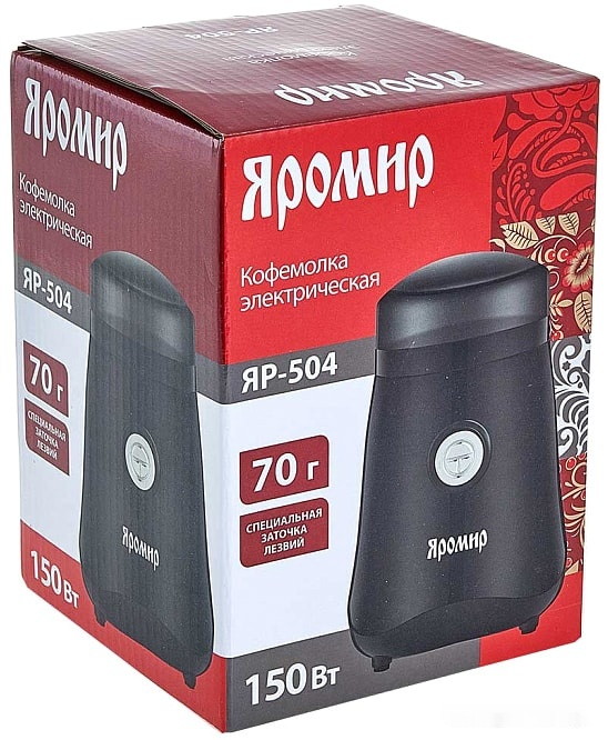 Электрическая кофемолка Яромир ЯР-504
