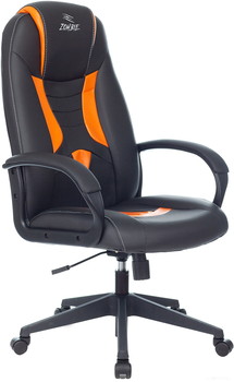 Кресло Zombie 8 (черный/оранжевый) - фото
