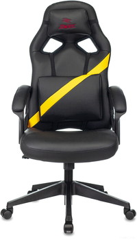 Кресло Zombie Driver (черный/желтый) - фото2