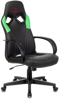 Офисное кресло Zombie Runner (Black/Green) - фото
