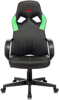 Кресло Zombie Runner (черный/зеленый) - фото2