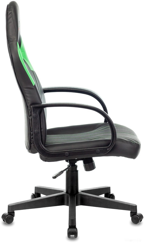 Кресло Zombie Runner (черный/зеленый) - фото4