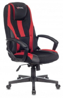 Офисное кресло Zombie VIKING-9/BL+RED (Черный-Красный) - фото