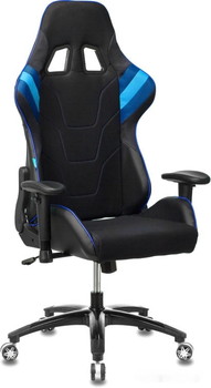 Кресло Zombie Viking 4 Aero Blue Edition (черный) - фото2