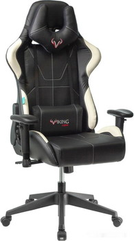Кресло Zombie Viking 5 Aero (черный/белый) - фото