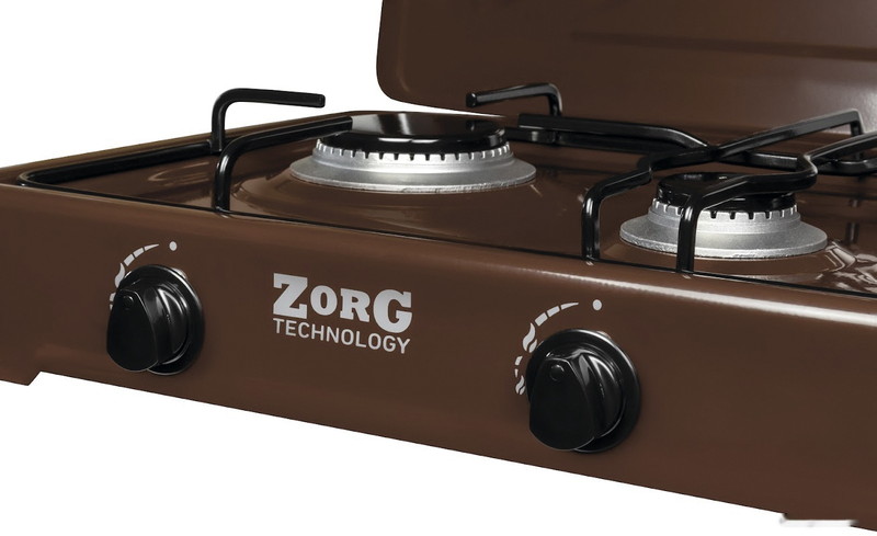 Настольная плита ZorG Technology O 300 (коричневый) - фото2